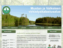 Tablet Screenshot of mustavalkeinen.fi